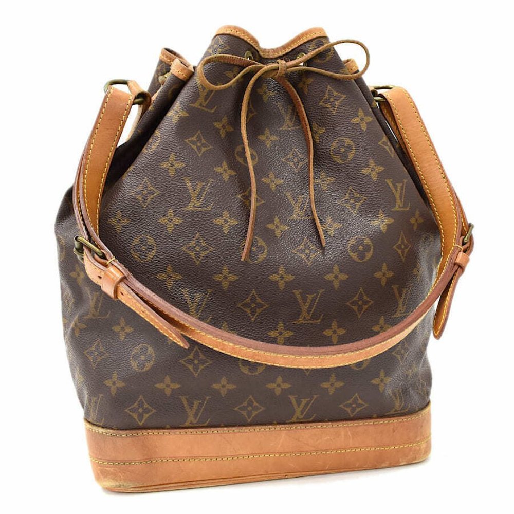 Louis Vuitton Brown Monogram Bucket Shoulder Bag